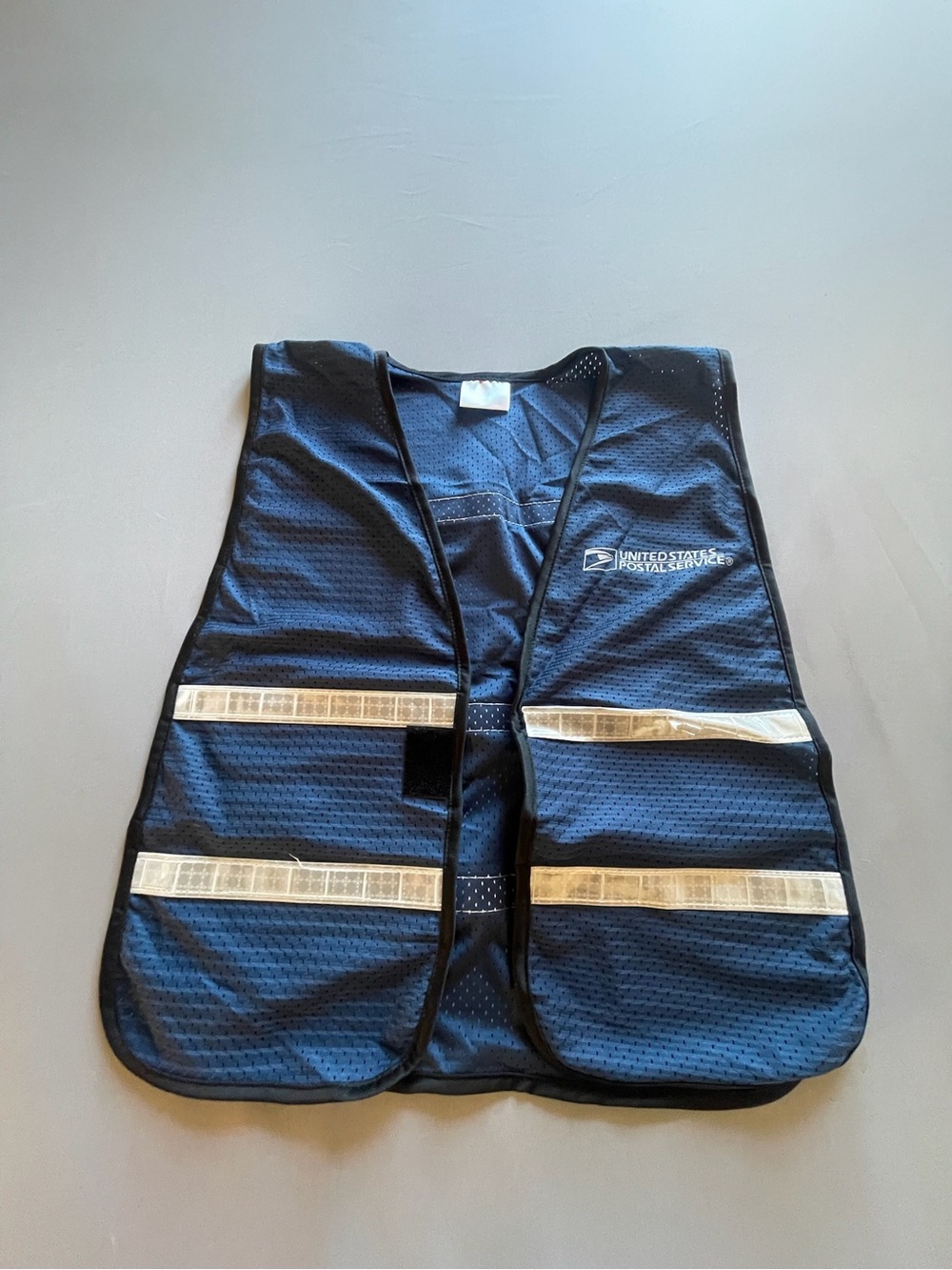 USPS Postal Service Reflective Safety Vest Navy One Size NEW